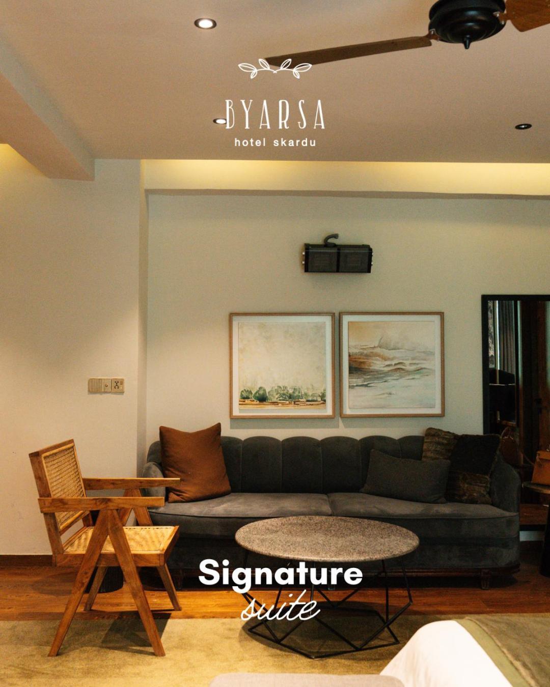 Byarsa Hotel Skardu Ponedas Buitenkant foto