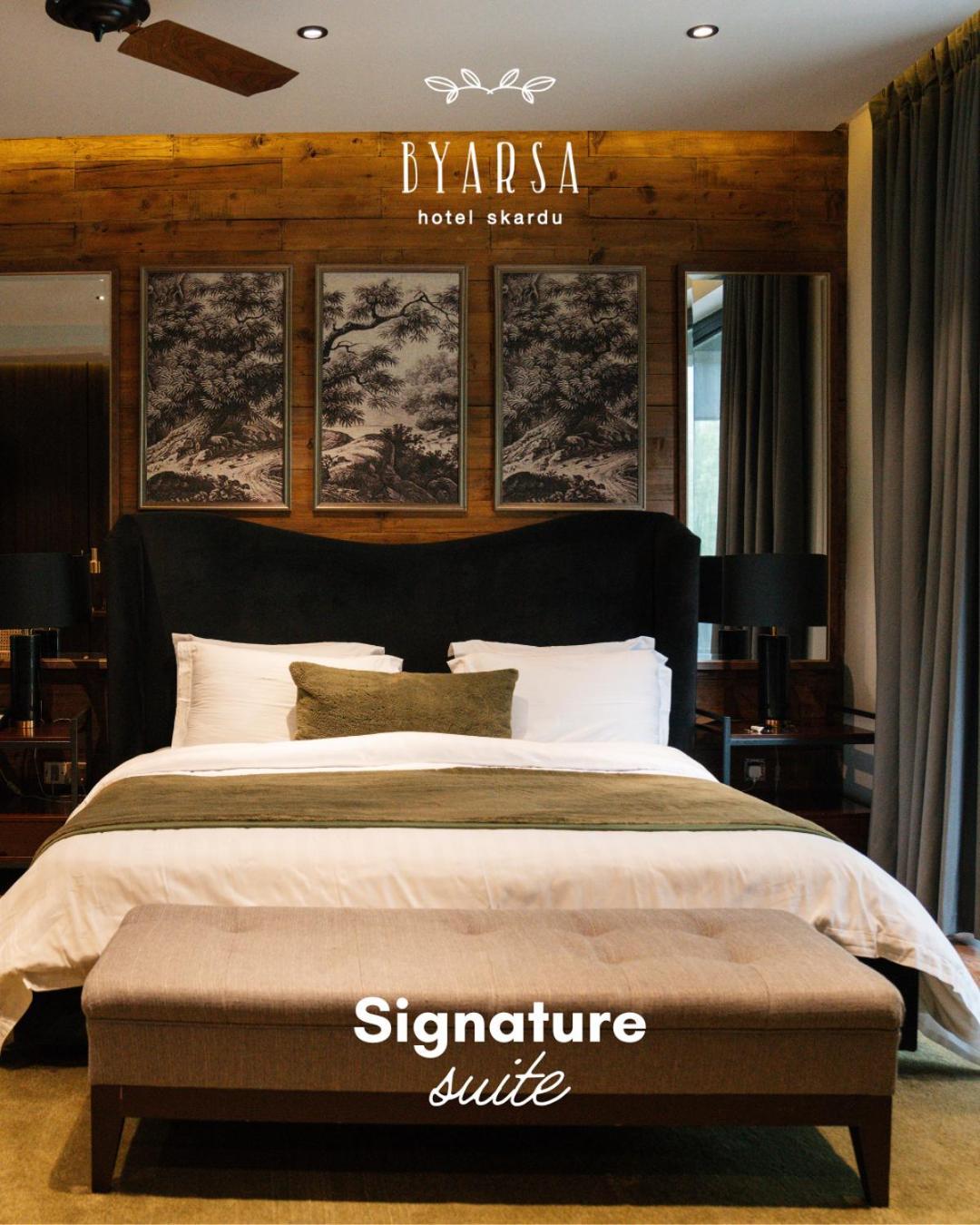 Byarsa Hotel Skardu Ponedas Buitenkant foto